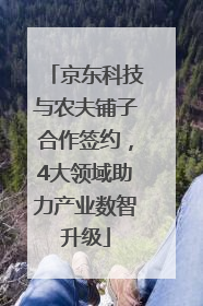 京东科技与农夫铺子合作签约，4大领域助力产业数智升级