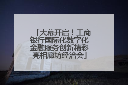 大幕开启！工商银行国际化数字化金融服务创新精彩亮相廊坊经洽会