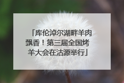 库伦淖尔湖畔羊肉飘香！第三届全国烤羊大会在沽源举行