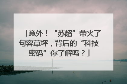 意外！“苏超”带火了句容草坪，背后的“科技密码”你了解吗？