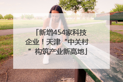 新增454家科技企业！天津“中关村”构筑产业新高地