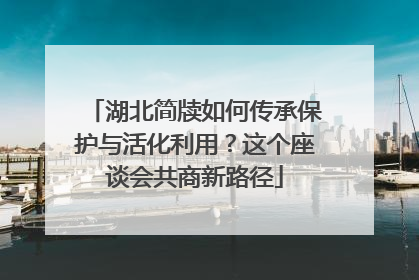 湖北简牍如何传承保护与活化利用？这个座谈会共商新路径